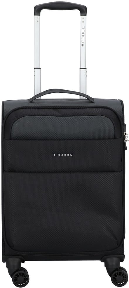 Gabol handbagage koffer Cloud zwart/grijs 114022