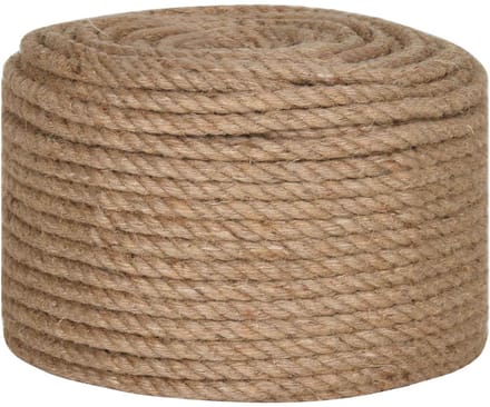 vidaXL - Jutetouw - 10 - st - 20 - mm - 100 - m - Naturel - 100% - Tossa - jute