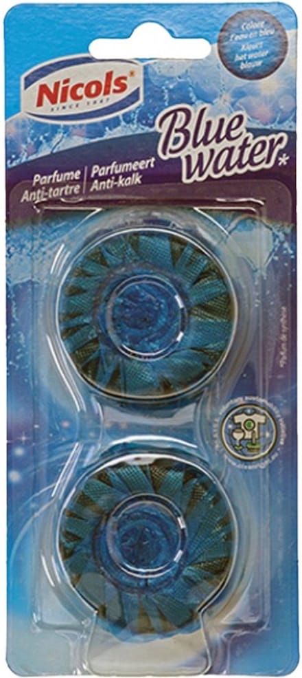 Nicols Blue Water Spoelbaktabletten (5 x 2 stuks)