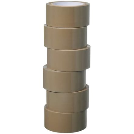 PARKSIDE Verpakkingstape, 6 rollen (Bruin)