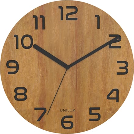 Unilux Palma Bambou clock light brown