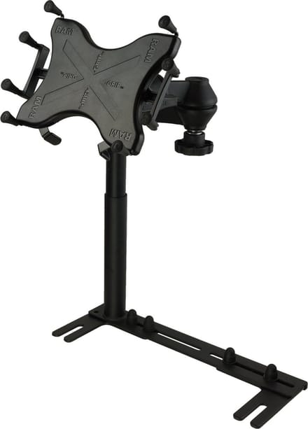 Universal No-Drill™ iPad X-Grip RAM-VB-196-UN9