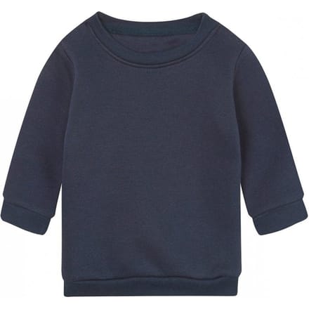 Babybugz Baby Essentieel Effen Sweatshirt (Marine)
