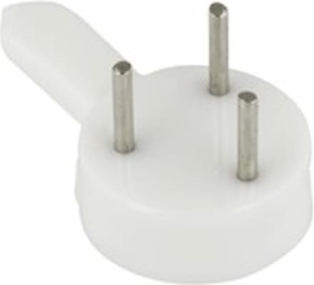 Home-fix Betonhaak klein wit 4stuks 25mm