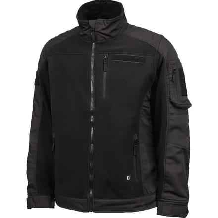 Brandit Functional Zwart Fleece Jas Heren