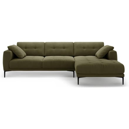 Hoekbank Bemy velvet rechts | Micadoni