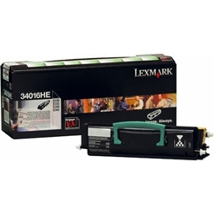 Lexmark 34016HE toner cartridge zwart hoge capaciteit (origineel)