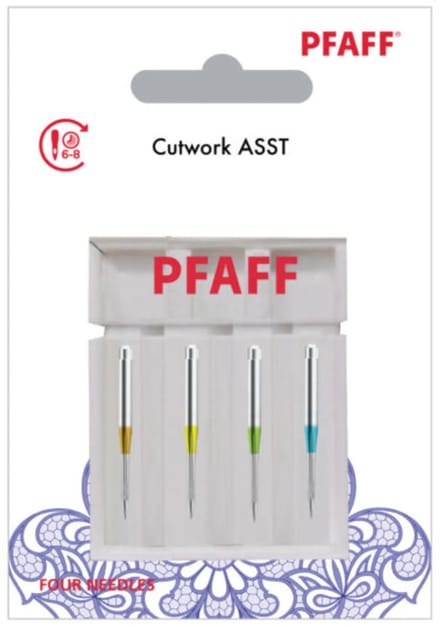 Pfaff Cutwork naalden SET (4 stuks) Naalden