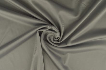55 meter stretch voering - Zilvergrijs - 100% polyester