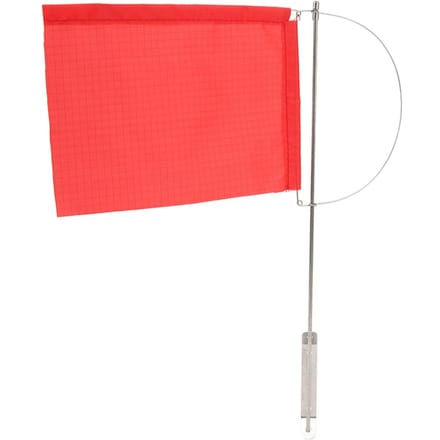 Windvaan Vlag Monotypes Marine Mastvlag Windindicator Roestvrij Staal Rode Bootvlag voor 200x160mm /7.87x 6.30 in red