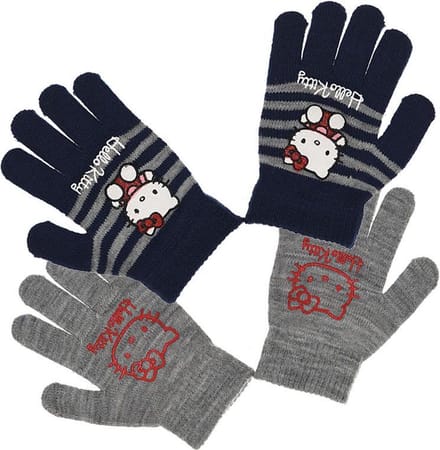 Handschoenen Hello Kitty duo-pack (2 paar)