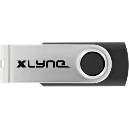 Xlyne USB-stick Retail 16 GB Zwart/zilver 7601600 USB-C