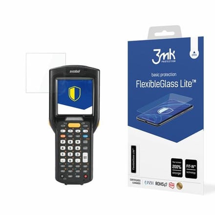 3MK FlexibleGlass Lite Serie - Hybride Glazen Screenprotector - Voor Zebra MC32 - Flexibel en Krasbestendig