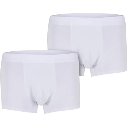 Urban Classics - Bonded Retro 2Pack Boxershorts set - M - Wit/Wit