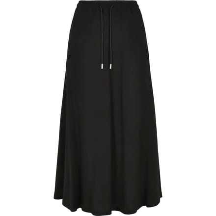 Urban Classics Ladie Viscose Midi Dames Maxirok - zwart - M