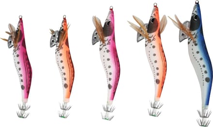 ZACK Kit 5 Fish Turlutte