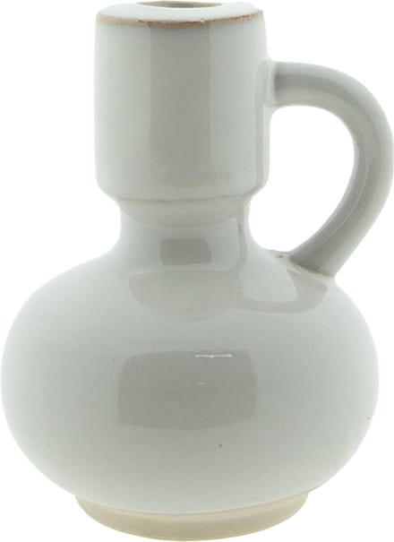 Clayre & Eef Kandelaar 14 cm Beige Porselein