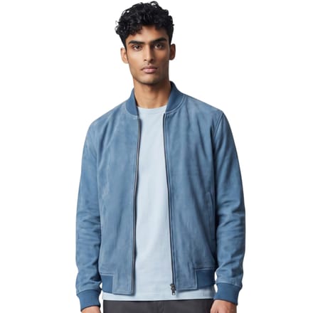 Mens Blue Goat Suède MA-1 Bomberjack-Antalya