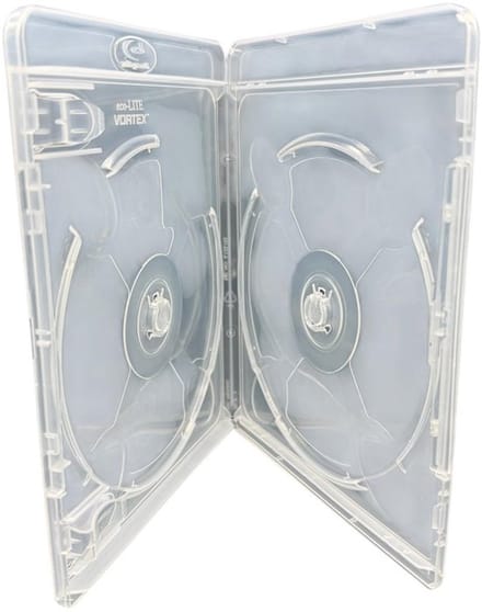 Dailygoody - -Lite Double Blu-ray Cases - Duidelijk en Duurzaam - 2