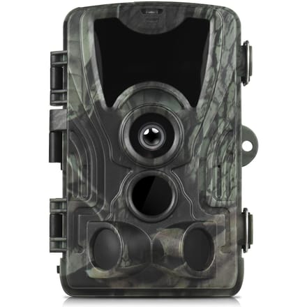 Trail Camera Nachtzicht Bewegingsgeactiveerde Waterdichte 24MP+2.7K Wildlife Camera met 36 IR LED's 5MP AA Battery