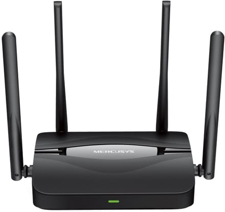 MercurySys MR25BE Serie - Router - Wi-Fi 7 - 3600 Mbit/s - Zwart