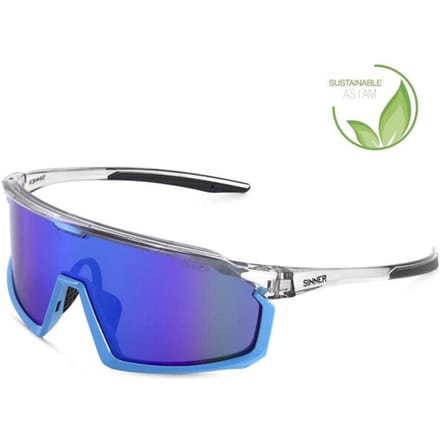 SINNER Araza - Sportbril/ Zonnebril - Blauw/ Grijs - Unisex - One size - BIO based frame