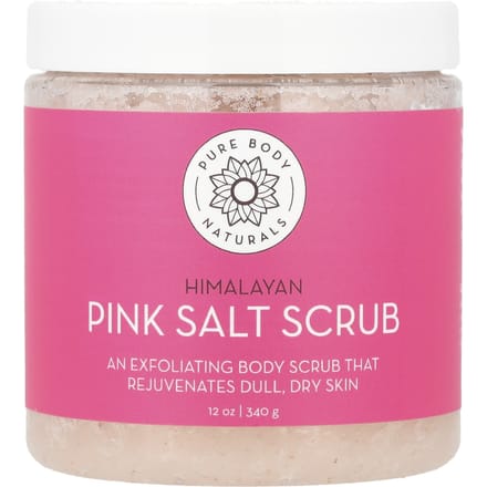 Pure Body Naturals, Himalayazoutscrub, 340 gram (340 g) gray