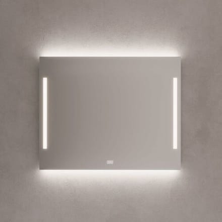 Kronenbach bathroom mirror Sun 100x80 cm with LED lighting