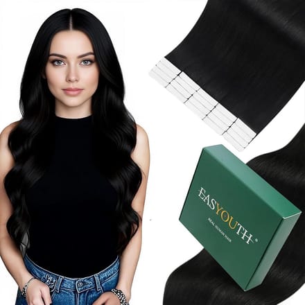 Tape in Haarverlenging Remy Menselijk Haar 50cm 50g | Onzichtbare Tape Extensions