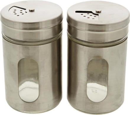 Kruidenstrooier - RVS 2 delig - Excellent Houseware