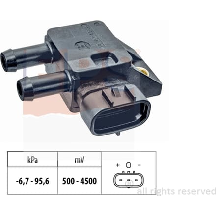Sensor, uitlaatgasdruk EPS 1.993.386