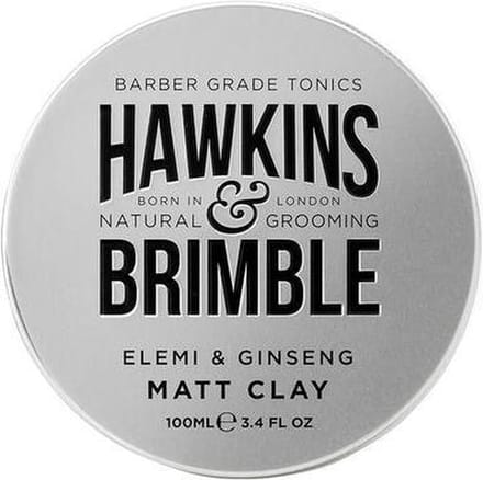 Hawkins-Brimble - Elemi & Ginseng Matt Clay - Matující pomáda na vlasy s vůní elemi a ženšenu   (M)