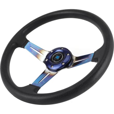 13,4 inch Sport Drifting Stuurwiel Aluminium Vervanging Universeel Accessoire voor Raceauto black