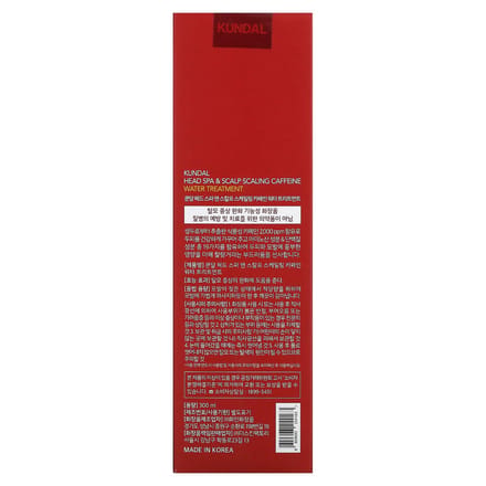 KUNDAL - Head Spa & Scalp Scaling Caffeine Water Treatment Herb Mint - Hoofdhuidbehandeling