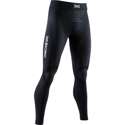 X-Bionic Invent 4.0 Hardloopbroek Heren Zwart/Antraciet - Maat L