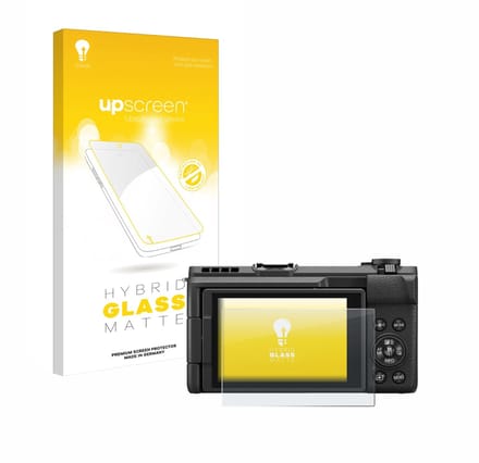 upscreen - Screenprotector voor Canon PowerShot V1 - Folie Beschermfolie Beschermglas matte