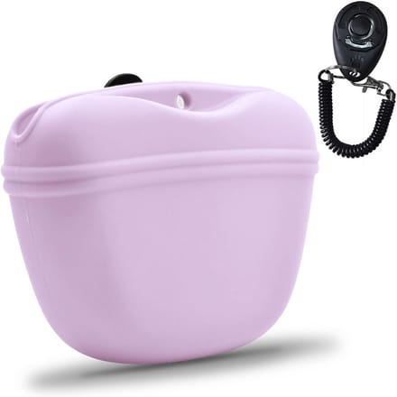 Draagbare Trainingssnoepzak voor Honden met Clicker en Magnetische Sluiting