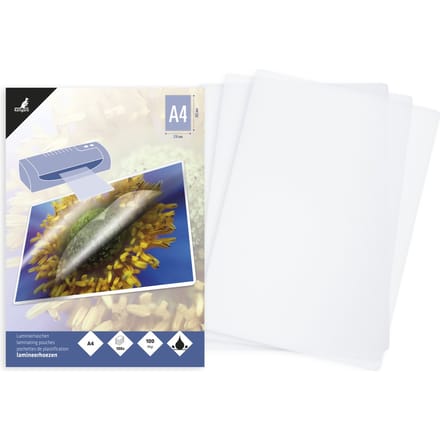Kangaro lamineerhoezen - A4 - 100 micron - glanzend - 100 stuks