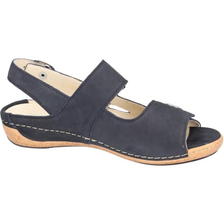 Waldläufer Heliett - dames sandaal - Blauw - maat 43 (EU) 9 (UK)