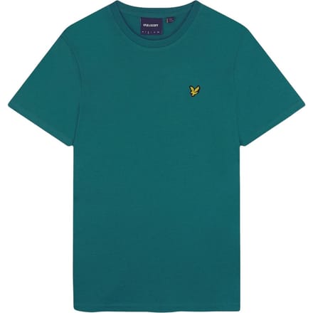 T-shirt uni à col rond pour homme Lyle & Scott XS vert