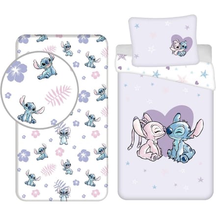 Lilo & Stitch Dekbedset - Dekbedovertrek - Hoeslaken - Kussensloop