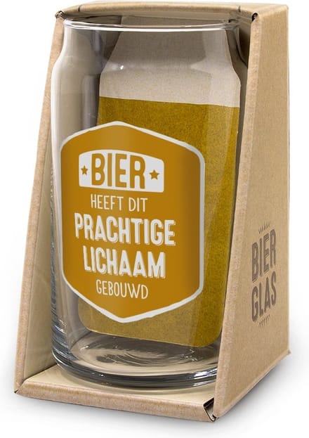 Bierglas - Lichaam - In cadeauverpakking
