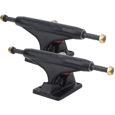 Ensemble 2 pièces Support de Skateboard Professionnel en Érable Support de Longboard Accessoire de Sport d'Extérieur noir