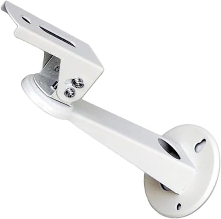 Projectorbeugel - Muurbeugel Plankhouder - Projector Ophangen - Verstelbare Lengte - 16 cm tot 20 cm - Wit