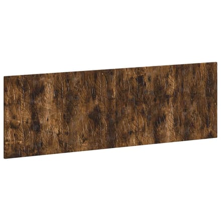 vidaXL - Wandgemonteerd - Hoofdbord - DELFT - Gerookt - eiken - Bewerkt - hout
