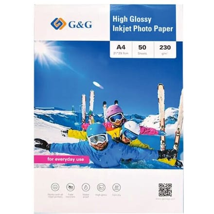Fotopapier »High Glossy Inkjet« A4 230 g/m² 50 bladen