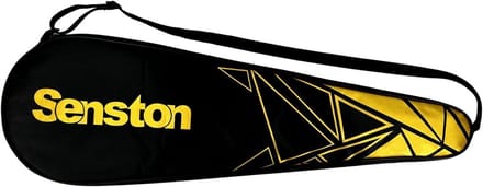 Premium Badminton Rackettas - Lichtgewicht Beschermtas met Verstelbare Riem en Ritssluiting