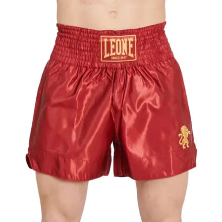 Leone1947 Basic 2 Thaiboksbroekjes Rood M Man