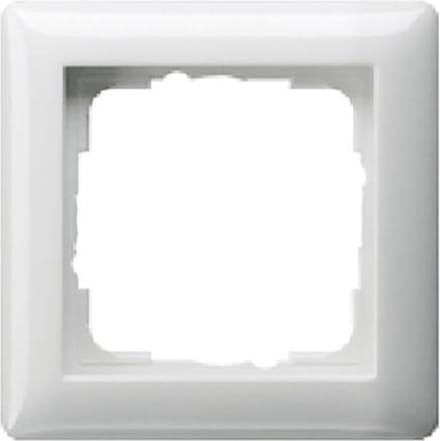 GIRA ST55 afdekraam - Enkelvoudig - Inbouw - Wit