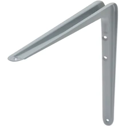 Duraline Plankdrager Model 1 Mat Zilver 30x25cm